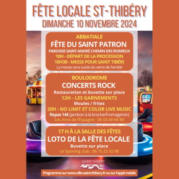 Fête locale !