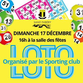 16h Loto du sporting club