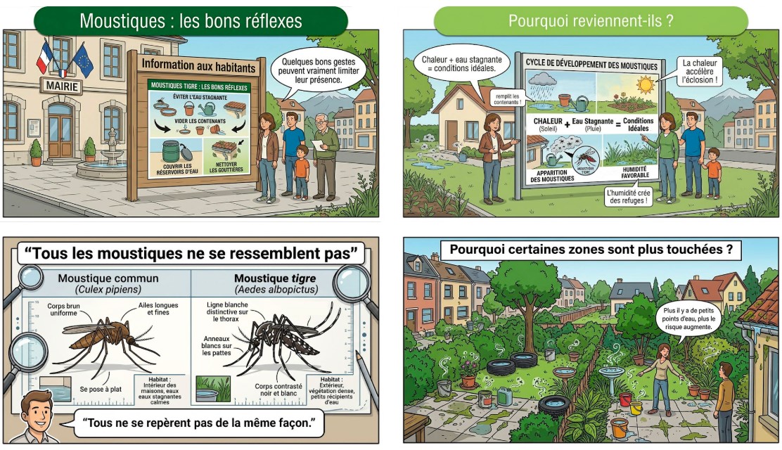 Lutte contre prolifération des moustiques
